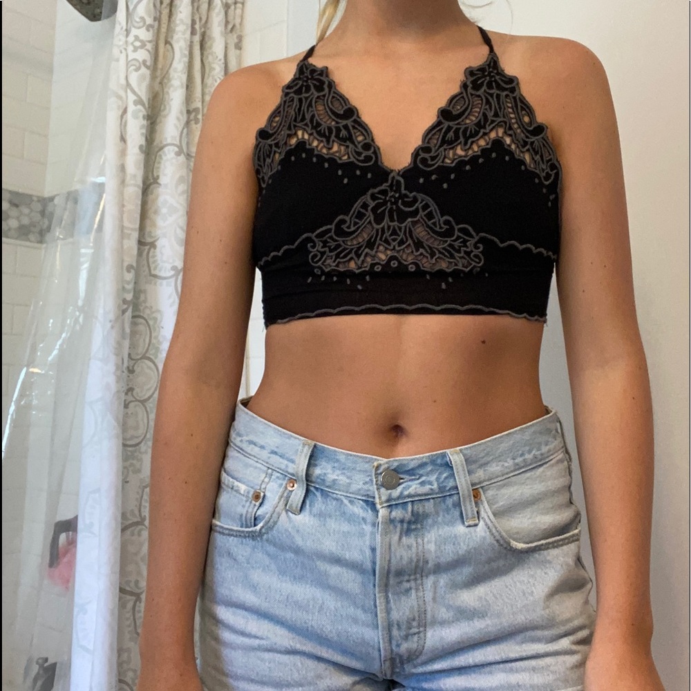 Free people new w/ tags black tank